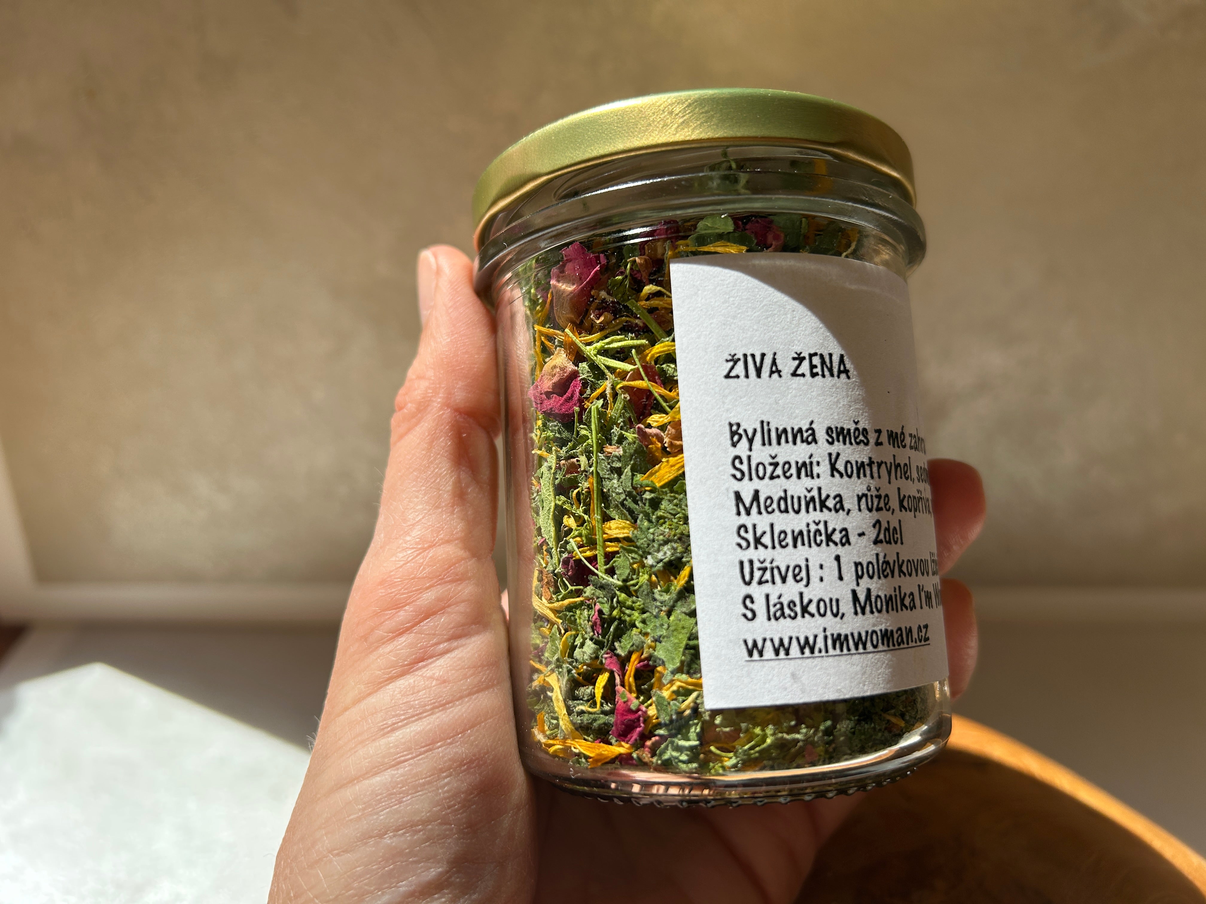 Čajová směs - Živá žena