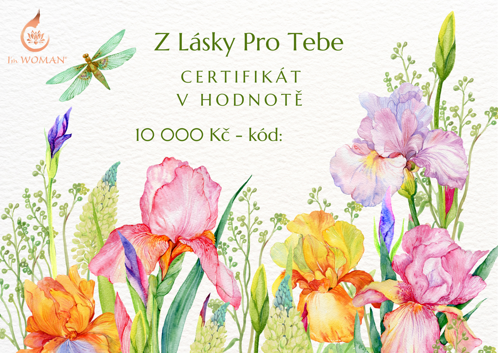 Dárkový Certifikát 10 000 Kč